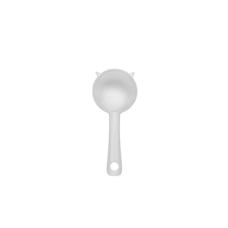 Kitchen Handheld Plastic Sieve Tea Strainer Flour Sifter Filter Reusable Handheld Filter Kitchen Accessories
