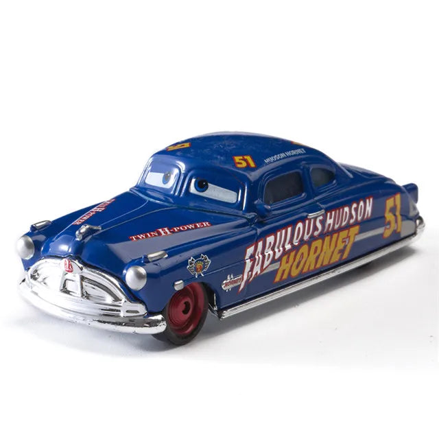 Children Car Toys Disney Pixar Cars Lightning McQueen Boost Wingo DJ Snot Rod 1:55 Diecast Metal Alloy Model Car Kid Gift