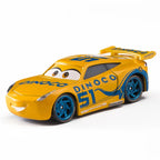 Children Car Toys Disney Pixar Cars Lightning McQueen Boost Wingo DJ Snot Rod 1:55 Diecast Metal Alloy Model Car Kid Gift