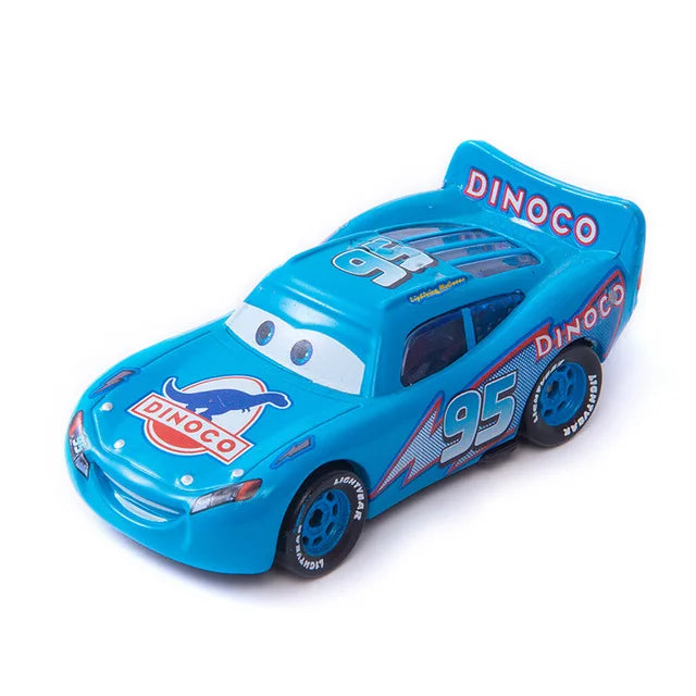 Children Car Toys Disney Pixar Cars Lightning McQueen Boost Wingo DJ Snot Rod 1:55 Diecast Metal Alloy Model Car Kid Gift