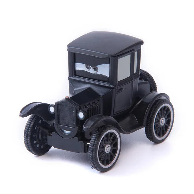 Children Car Toys Disney Pixar Cars Lightning McQueen Boost Wingo DJ Snot Rod 1:55 Diecast Metal Alloy Model Car Kid Gift