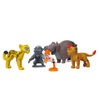 12Pcs/Set Anime Cartoon The Lion Guard King Kion Simba PVC High Quality Action Figures Bunga Beshte Fuli Ono Figurines Doll Toys