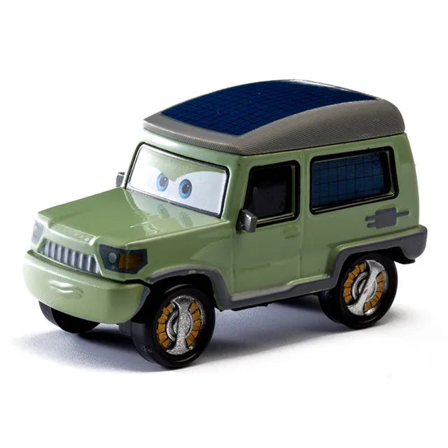 Children Car Toys Disney Pixar Cars Lightning McQueen Boost Wingo DJ Snot Rod 1:55 Diecast Metal Alloy Model Car Kid Gift