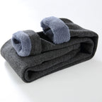 Kids Boys Pants Autumn Winter Thicked Warm Girls Leggings Solid Color Children's Pant