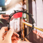 Double Bangs Twist Hair Clip Headband for Women