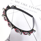 Double Layer Bands Clip Hairbands Fashion Plastic Braided Headband Punk New Knitting Womens Headwear Hair Accessories Pearl