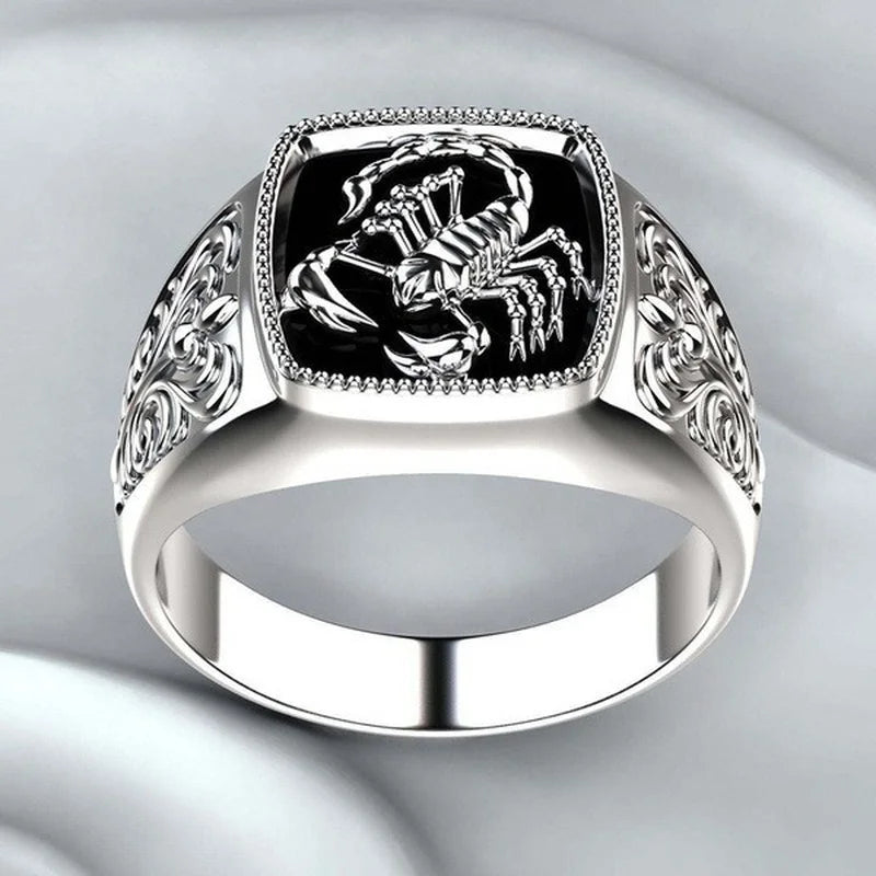 Scorpion Animal Punk Men' Ring Cheap Jewelry Accessories Wholesale Jewelry Men Rings Halloween Rings for Men Cool Chunky Rings