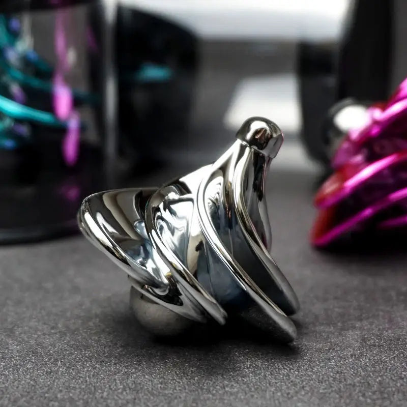 Funny Desk Wind BlowingToy Rotating Pocket Toy Fidget Kinetic Spinner  Adult Stress Relief Toys For Children Birthday Xmas Gift