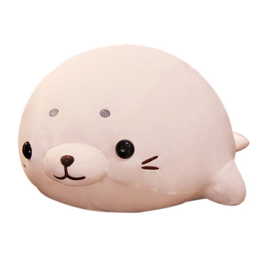 50/60CM Kawaii Soft Seal Plush Pillow – Adorable Marine Animal Toy