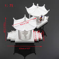 Chinese Pavilion Miniature Railway Model Kit – 2 Piece Set