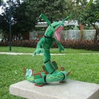 2 Styles Pokemon Dragon Plush Toy Mega Rayquaza 78CM Green And Shiny Black Soft Stuffed Animal Cartoon Figures Doll