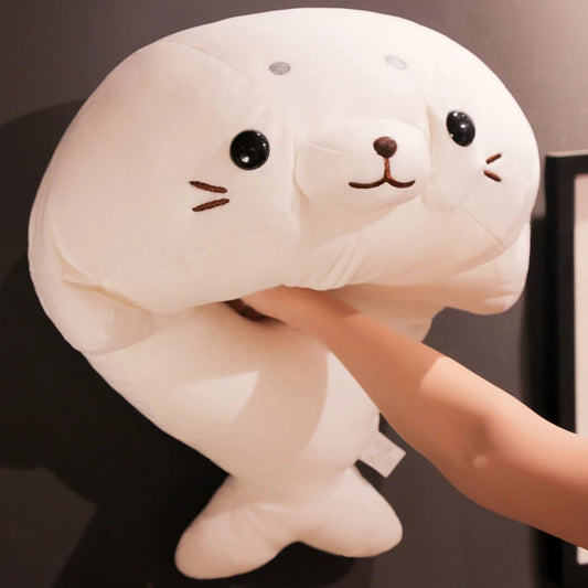 50/60CM Kawaii Soft Seal Plush Pillow – Adorable Marine Animal Toy