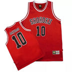 Anime Shohoku School Basketball Team Jersey 1-15 Cosplay Costume Sakuragi Hanamichi Rukawa Jersey Sports Wear Uniform Vest