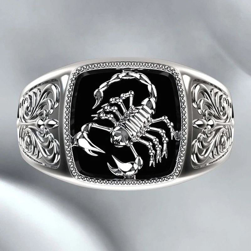 Scorpion Animal Punk Men' Ring Cheap Jewelry Accessories Wholesale Jewelry Men Rings Halloween Rings for Men Cool Chunky Rings
