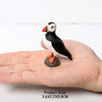 Simulation Bird Animal Kingfisher Robin Magpie Pigeon Hummingbird Model Action Figure Garden Decoration Miniature Figurines Toys