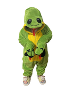Cartoon Kigurumi For Children Kids' Animal Onesie Pyjamas Dog Wolf Dragon Dinosaur Halloween Carnival One-piece Costume Homewear
