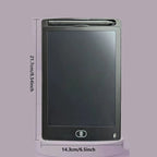Multi-Size LCD Writing Tablet for Kids 6.5/8.5/10/12 Inch- Reusable Drawing Board, Eye Protection, Lock & Erase Educational Gift