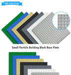 Baseplates 32x32 16x32 Dots Classic Base Plates MOC Bricks City Dimensions Building Blocks Figures Construction Toys