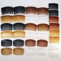 24PCS Simple and Stylish Four Color 9/11/23 Teeth French Twisted Hair Combs For Women and Girls Headwear Hair Accessories
