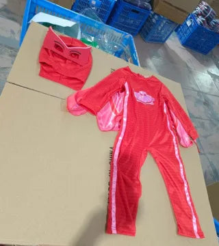 cosplay Blue Pajama Boys Girls Anime Hero Costume with Mask Cosplay Clothe Suit  Halloween costume Birthday Party  Gift