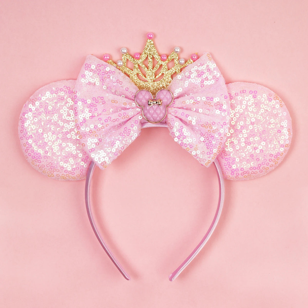 Classic Headband Mouse Shaped Mouse Ear Women Hairband for Party Festival Wear Exquisite Girls Hair Accessories
