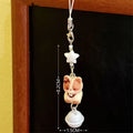 1/3 Pcs Cute Cat Phone Chain Pendant Versatile Bell Star Pendant Cartoon 3D Cat Bag Keychain Pendant