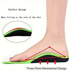 1 pair of Halloween decoration best orthopedic insoles arch support X/O legs flat feet healthy sole pads orthopedic insoles warm