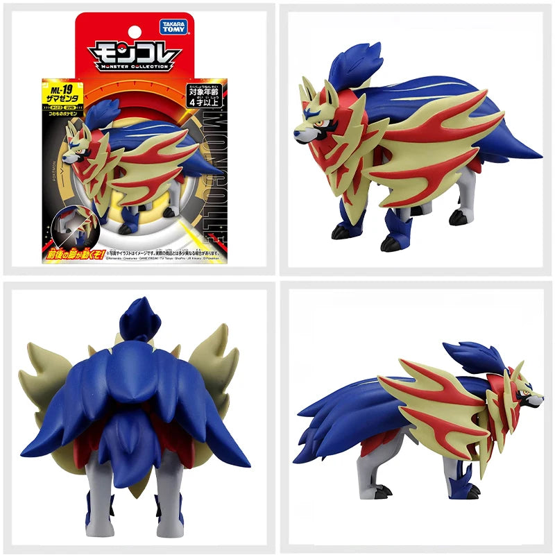 Original Pokemon Figures Shiny 50% Forme Zygarde Mega Rayquaza Terapagos Terastal Form Gigantamax Charizard ML Collection Model