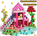 Magnetic Building Blocks Mine World Magnetic Mine Exploration Construction Brick Cube STEM Toy Set Gift for Boy Girl Children