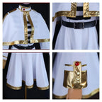 Frieren Beyond Journey's End Cosplay Costume Anime Magician Dress Elf Ear Halloween Party Charistmas for Women Girls