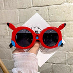 Cartoon Pikachu Outdoor Sun Protection Glasses Anime Pokemon Anti Glare Goggles Cute Vacation Travel Sunglasses Friend Gifts