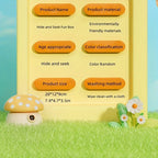 Montessori Pop up Animal Toys and Learning Boxes - Enhance Logic and Motor Skills, Suitable for Children's Birthday Gifts