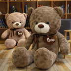 Nice New Hot High Quality 2 Colors Teddy Bear With Love Stuffed Animals Plush Toys Doll Pillow Kids Lovers Birthday Baby Gift