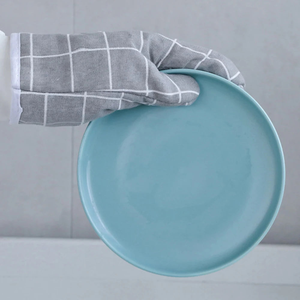 1pcs Kitchen Baking Gloves Microwave Oven Gloves High Temperature Resistant And Insulated Gloves Oven Gloves Heat-Resistant Glo