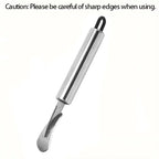 Stainless Steel Orange Peeler Citrus Peeler Tool with Comfortable Handle Fruit Slicer Cutter Remover for Kitchen