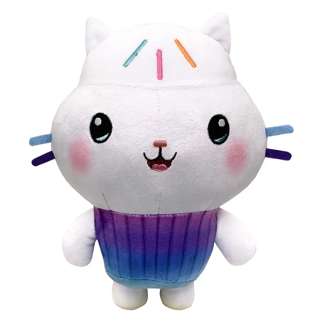Hot Gabby Dollhouse Plush Toy Mercat Cartoon Stuffed Animals Smiling Cat Car Cat Hug Gaby Girl Dolls Kids Birthday Gifts