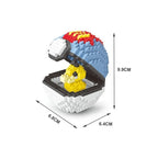 75 Style Pokemon Building Blocks Assembly Anime Picachu Charizard Doll Blastoise Bulbasaur Gengar Bricks Toy for Kid Gift