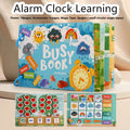 Montessori Busy Book for Kids Interactive Learning Activity Book