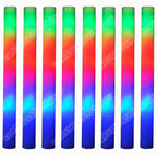 30Pcs Foam Glow Sticks with 3 Modes Colorful Led Flashing Glow Stick Glow in The Dark Party Supplies for Wedding Raves Concert