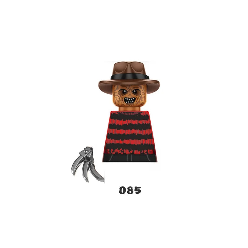Horror Movie Serie Ash Sally Eerrifier Mini Action Figures Model Building Blocks Thrilling Ghosts Souls Doll Bricks Kit Toy Gift
