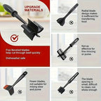1PC Handheld Meat Chopper & Mixer: Effortless Rice + Meat Grinding, Mashing, & Chopping – Versatile Kitchen Tool for Quick Prep