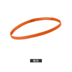 4 Pieces Solid Thicken Non-Slip Elastic Sports Outdoor Headbands Hair Headbands for Men Exercise Hair Bands Sweatbands for Women
