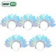 1-10PCS LED Light Up Headband Glowing Crown Hairband Flashing Headdress Luminous Cosplay Party Headwear for Nightclub and Events
