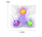 New Fidget Spinner Toys Hand Fingertip Multi-color Spnining Top Stress Relief Decompression Adults Toy Gifts for Boys Girls