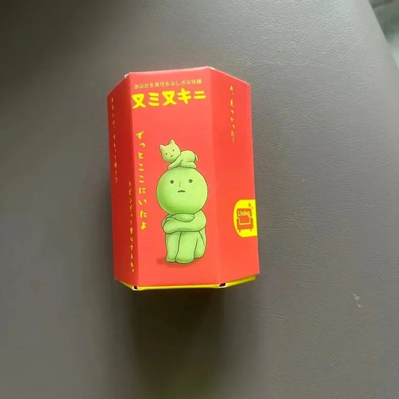 11 types Smiski Multiple Series Noctilucent Green Doll Blind Box Action Figures Decoration Desktop Model Toy For Christmas Gift