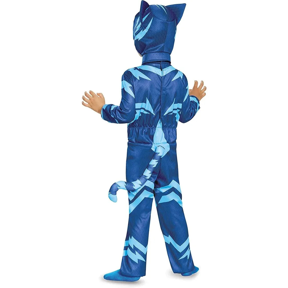 Unisex Girls Super Owl Hero tuta Fancy Dress Cosplay Cat Boys Gecko Animail Costume di Halloween Jumpsuit Pajama for Boys Girls