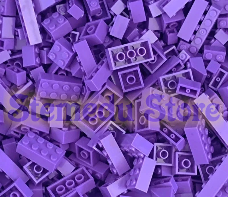 125/250g Building Blocks Bulk Lot Pack Sorted By Color Bricks Block Plate Small Particles Bulk Compatible LeDUO