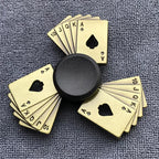 New Bronze Metal Alloy Fidget Spinner R188 Mute Bearing Hand Spinner Fingertip Gyro Stress Relief Toys Gifts