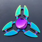 Dragon Wings Hand Spinner Alloy Low Noise Metal Rainbow Finger Spinner Anti-Anxiety High Speed Fingertip Gyro Birthday Gift