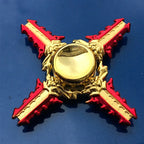 Fidget Spinner Anime Game Cartoon Fingertip Gyroscope Metal Zinc Alloy Mute Hand Spinner Smooth Electroplate Stress Relief Toys
